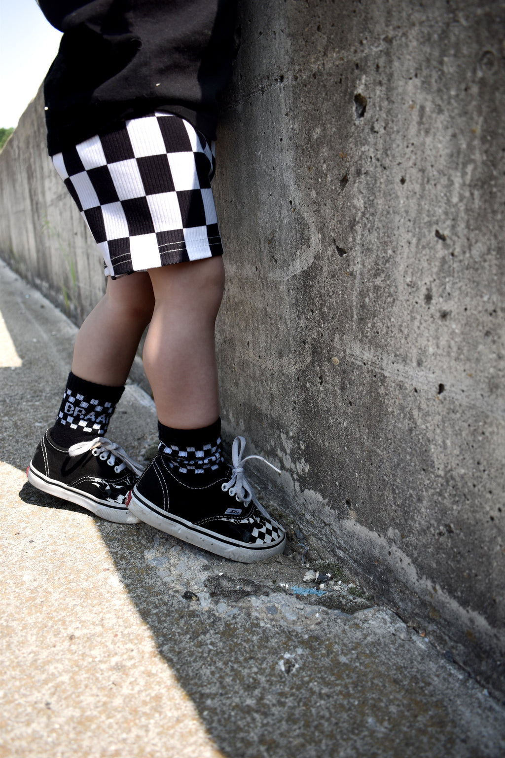 Checker | bamboo biker short