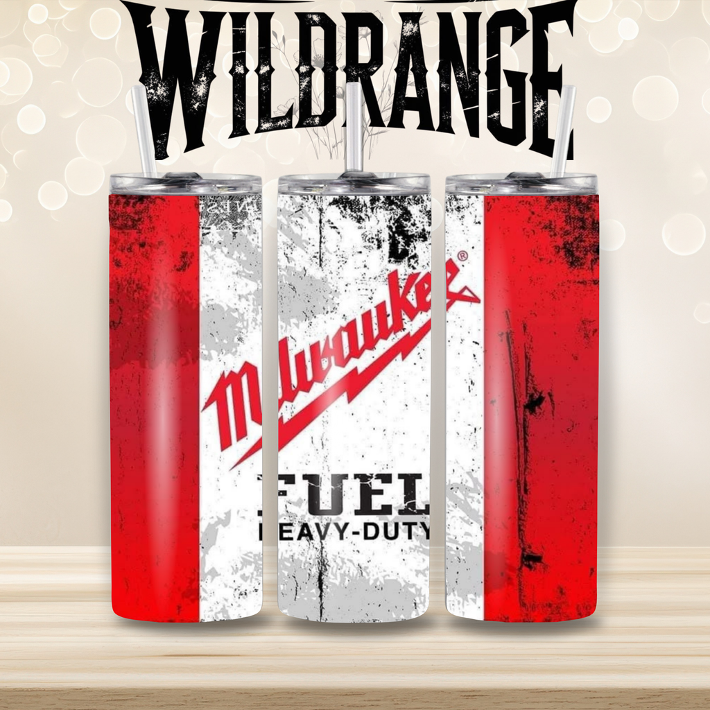 Wildrange “Fuel Heavy Duty” Industrial One-of-One Tumbler, Handmade at the Range
