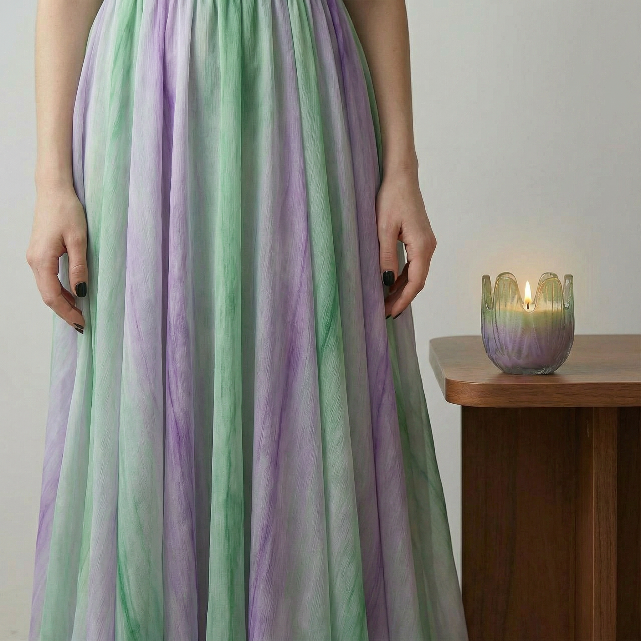 Blossom Candle Collection – Colorful Glass Flower Candles in Multiple Scents & Sizes