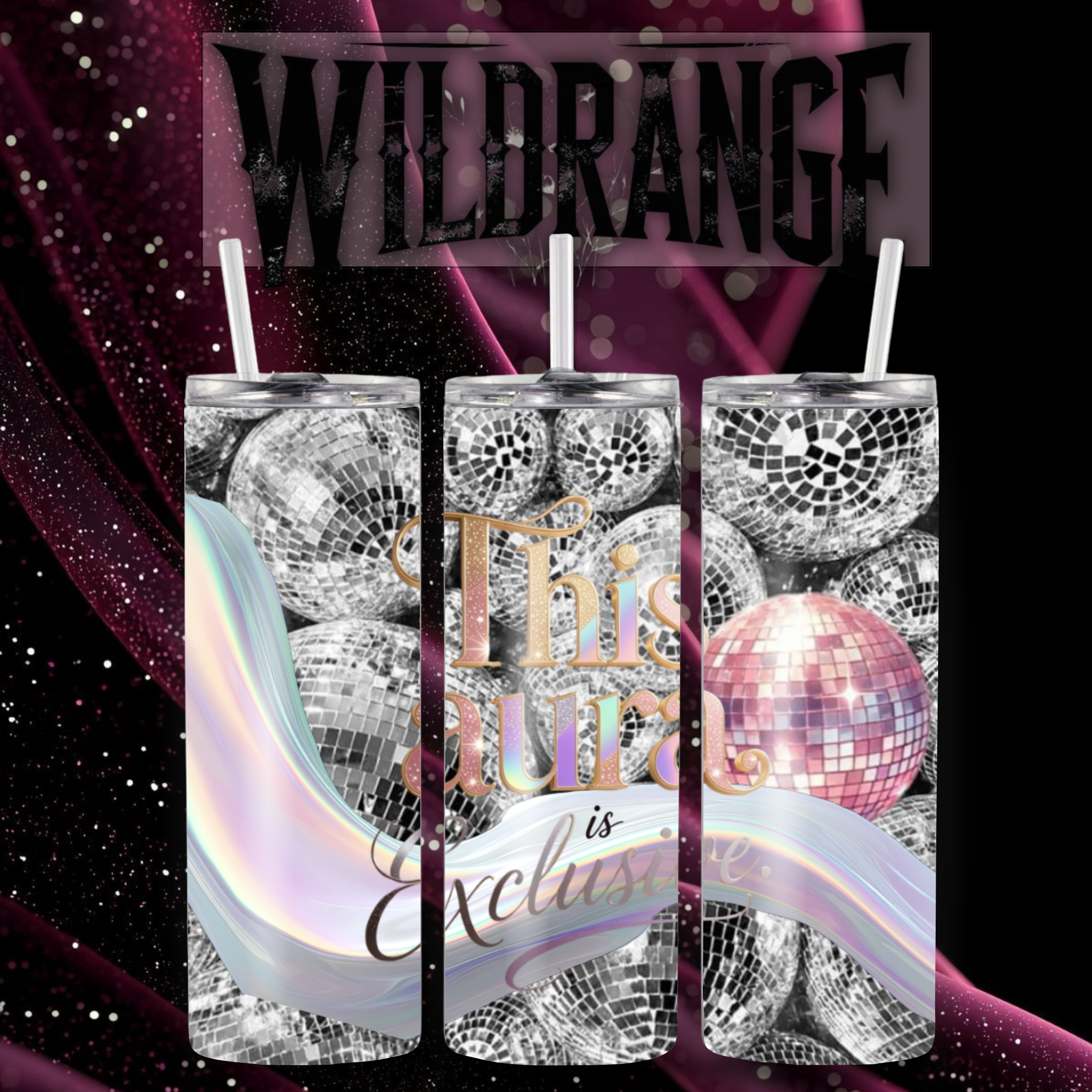 This Aura Is Exclusive – Handmade Disco Tumbler | Wildrange