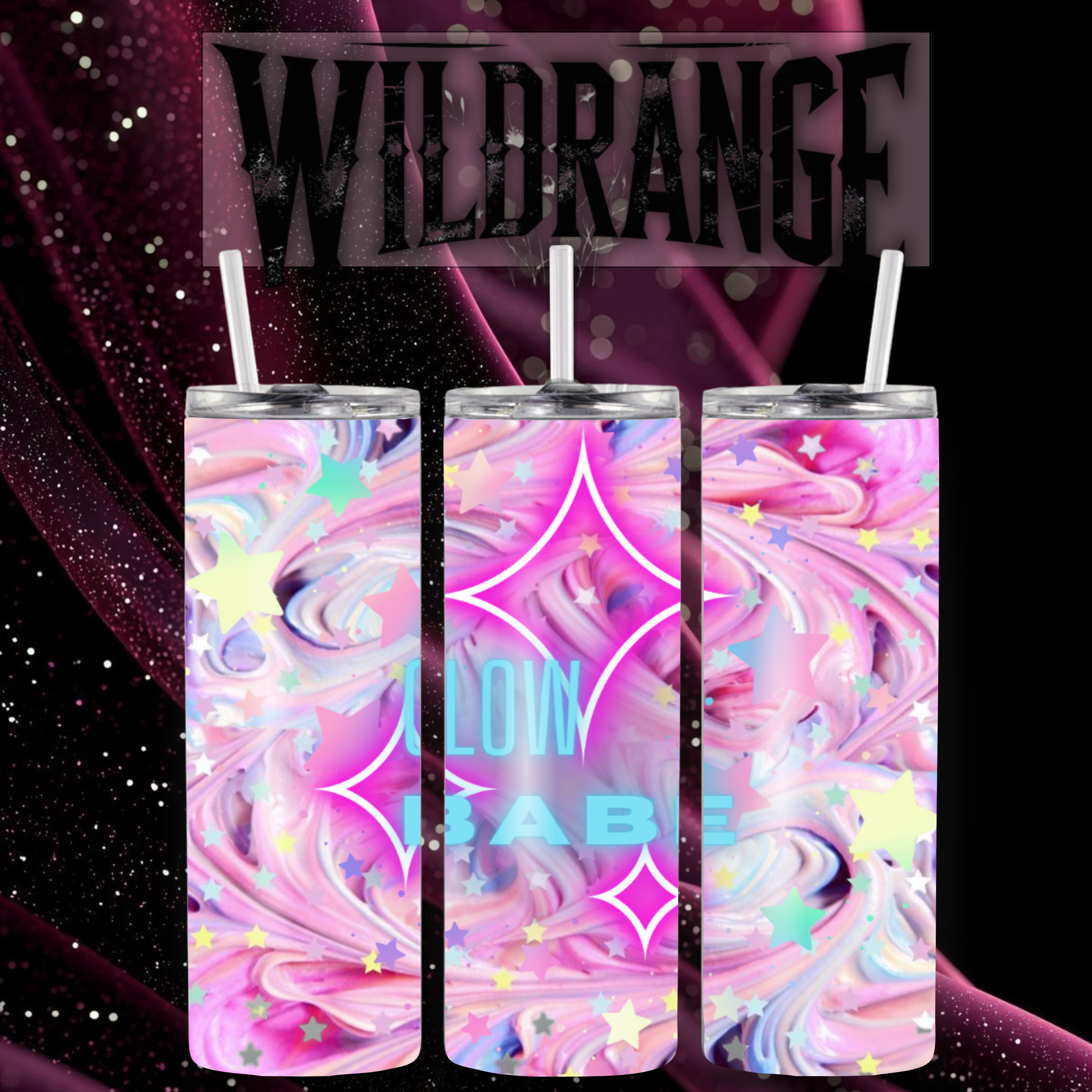 Glow Babe – Handmade Pastel Tumbler | Wildrange