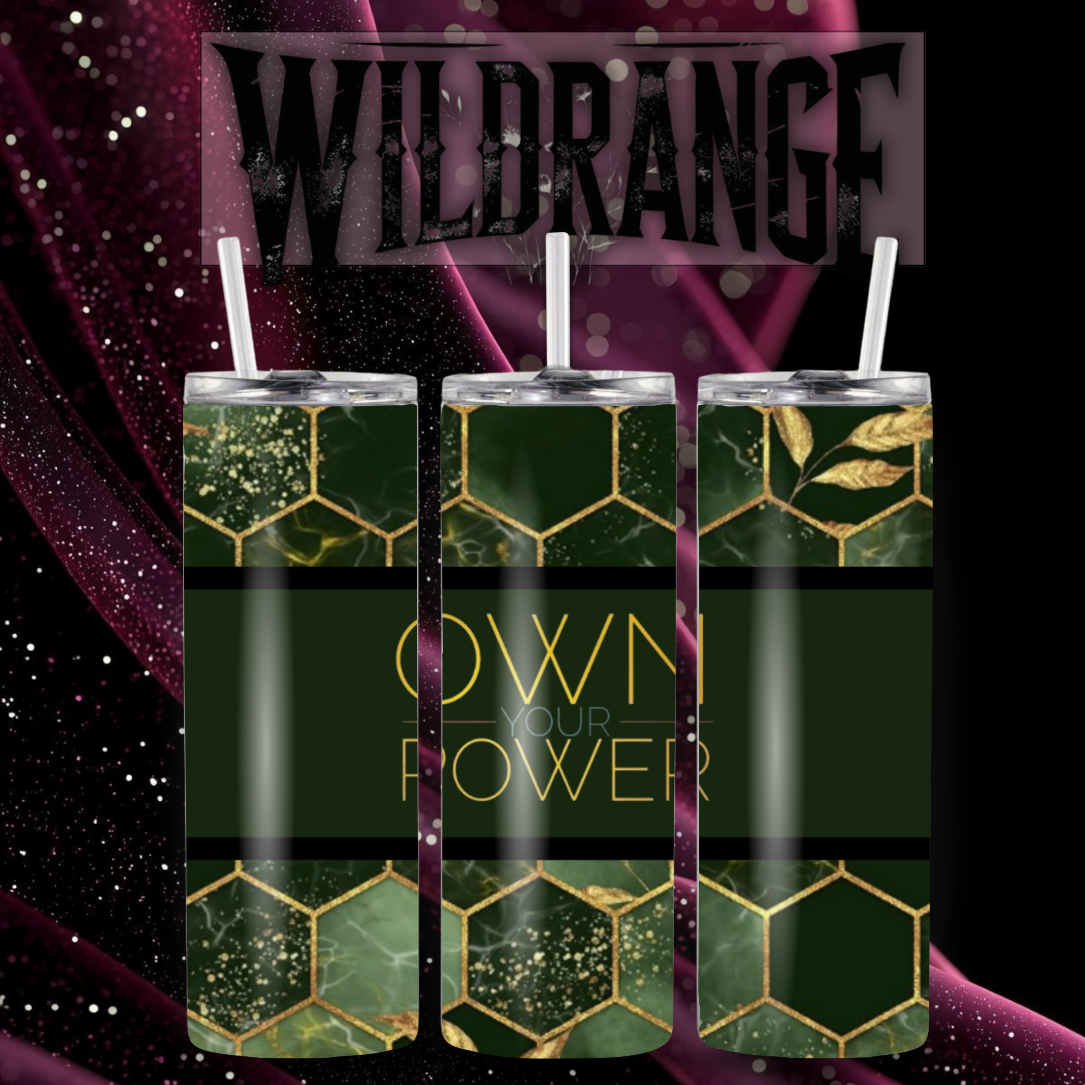 Own Your Power – Handmade Statement Tumbler | Wildrange