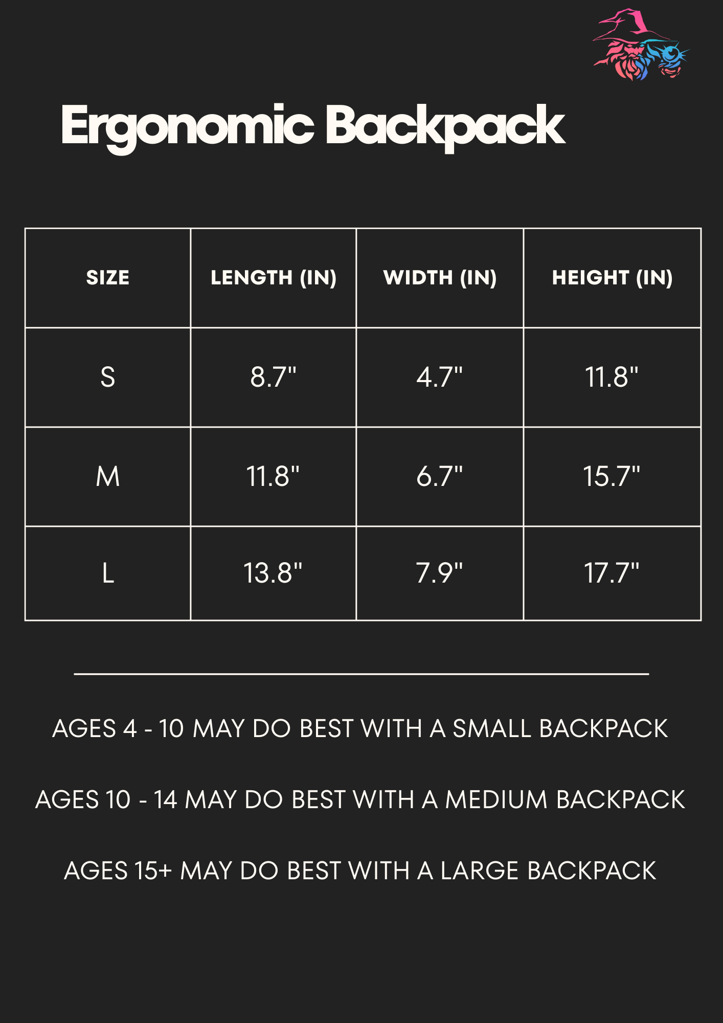 K-Pop Demon Hunters | Ergonomic Backpack