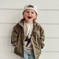 THE STORM RIDER WATERPROOF JACKET - ARMY GREEN